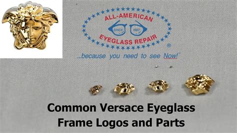 versace eyeglasses parts.